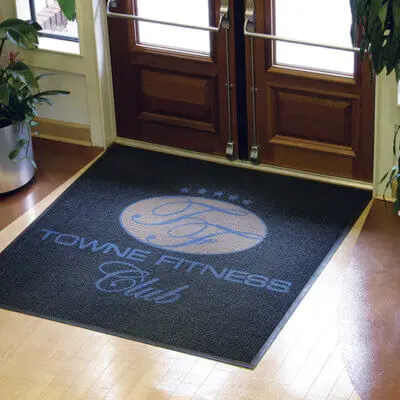 WaterHog Inlay - in place - Towne Fitness -