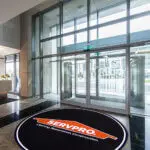 Xl Super Berber Logo Rug ServPro double doors_ copy