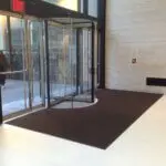 Super Beber cut for revolving door