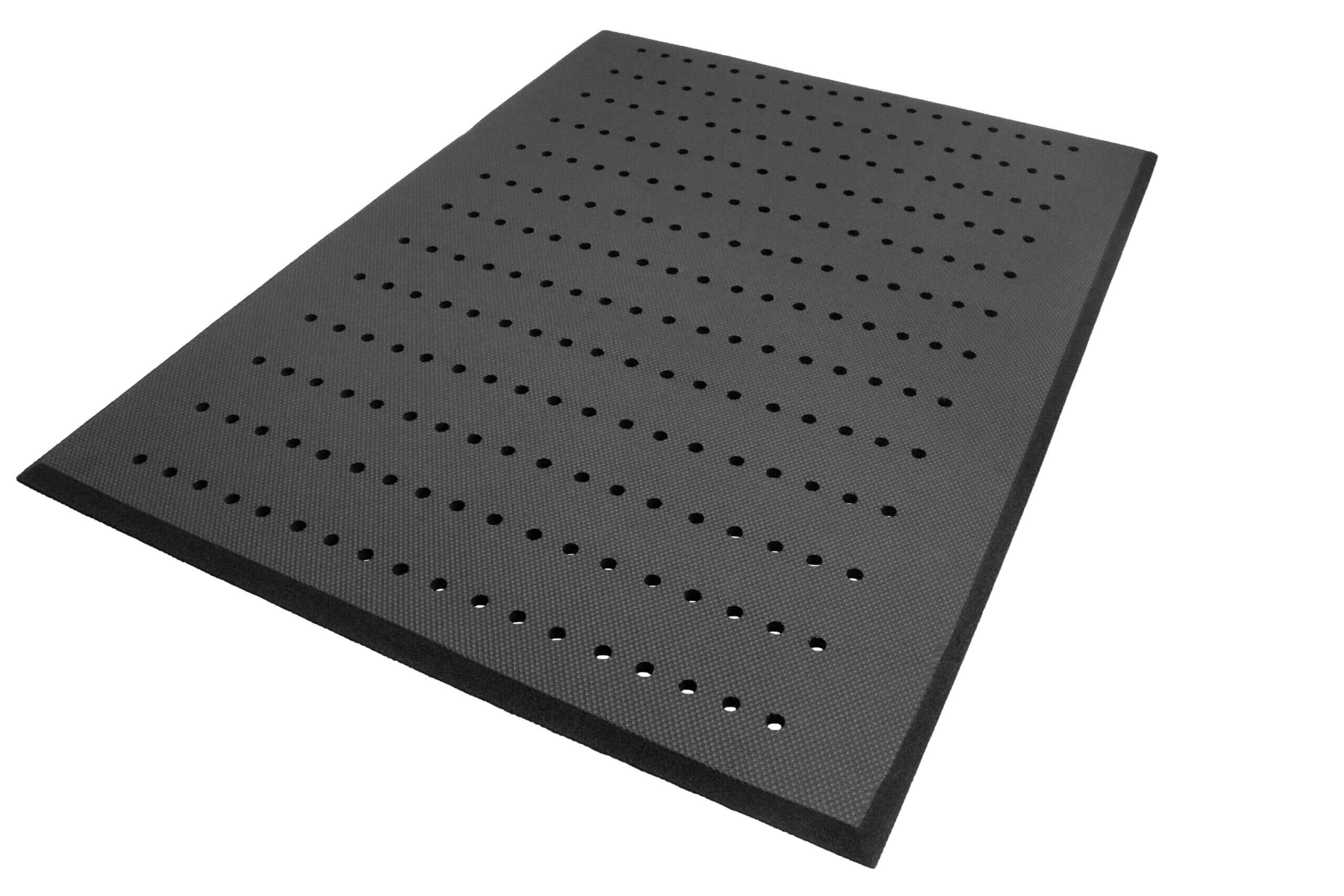 isolated image of an anti-fatigue mat