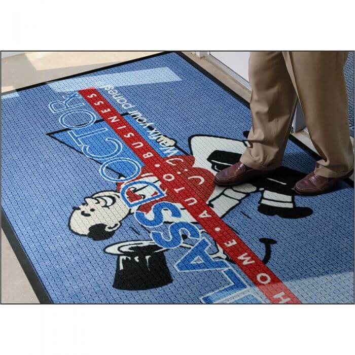 Classic Brush Commercial Entrance Mats 4ft x 12ft (45in x 143in)