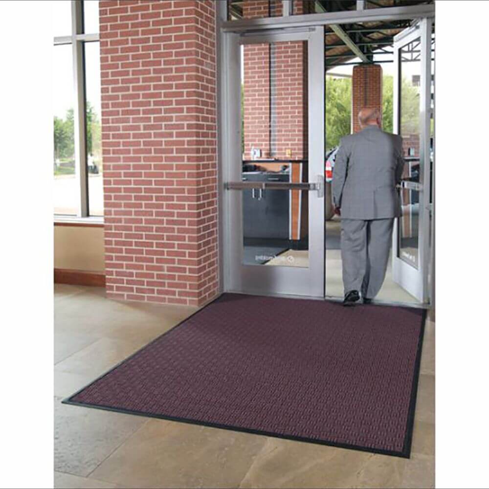 Outside Rubber Material Nylon Outdoor Entrance Rubber Door Mat