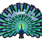 ColorStar Impressions HD Custom Shape – Peacock – Isolated Above (1)