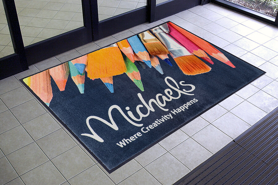 Classic Brush Commercial Entrance Mats 4ft x 12ft (45in x 143in)