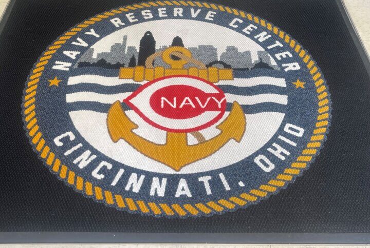 U.S. Navy 4X6 Logo Mat - Landscape