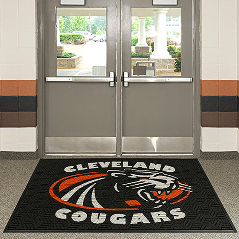 WaterHog Legacy Floor Mat featuring the Cleveland Cougars logo