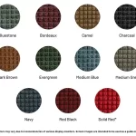 WaterHog Squares – Color Swatch – 2026 – HR