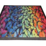 Prestige Waffle Logo mat Rubber border