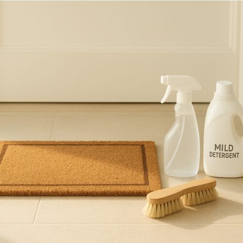 The Right Way to Clean a Doormat Without Damaging It